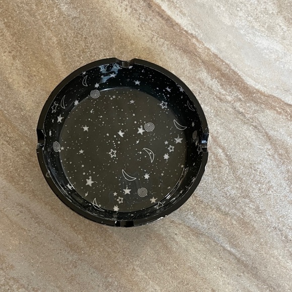 Urban Outfitters Home Incense burner Celestial Shiloh Graphic Ashtray Ceramic - Picture 3 of 5